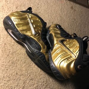 Nike metallic gold foamposites